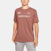Under Armour Graphic Training Sports Tee Men Tops Red 1351631-226