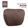 Universal Car Headrest Pillow Neck Cushion Woman Car Neck Pillows Man Waist Pillow Bolster Solid Color Car Neck Headrest
