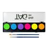 Tag Face Paint Palette Regular 12 Colors 6 X 10 G Neon 6 X 10 G