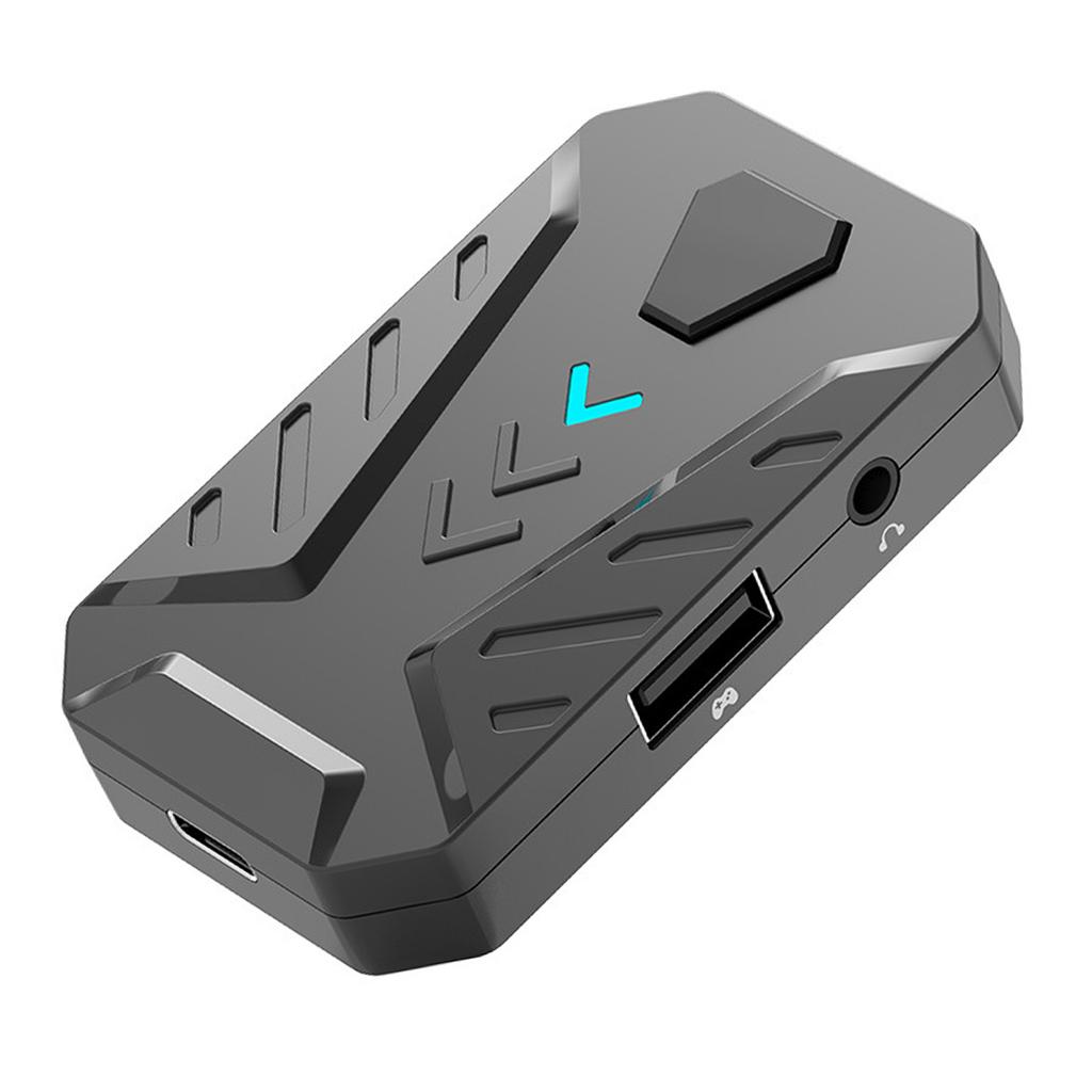 Gaming Keyboard Mouse Converter, Mobile Gaming Keyboard Mouse Converter Adapter,for Cellphone Game Device