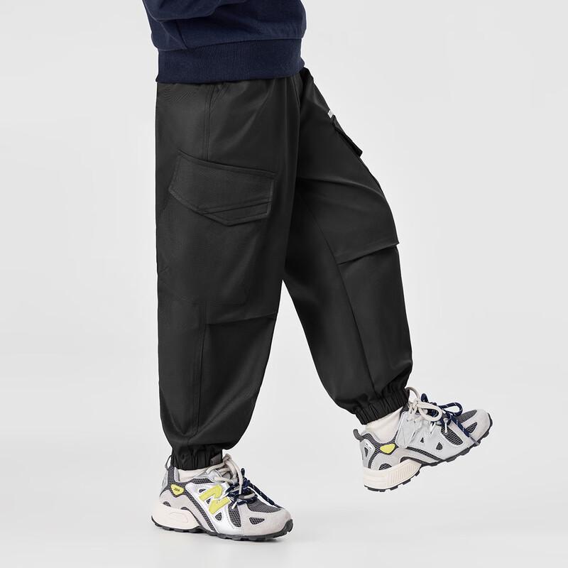 Boys' Loose Fit Soft Shell Outdoor Cargo Pants