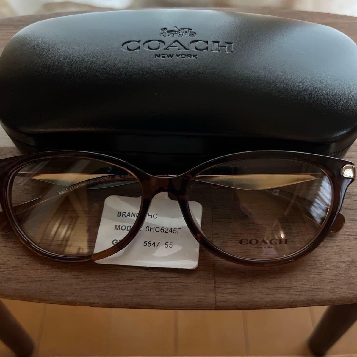 Used COACH Coach Glasses New and unused