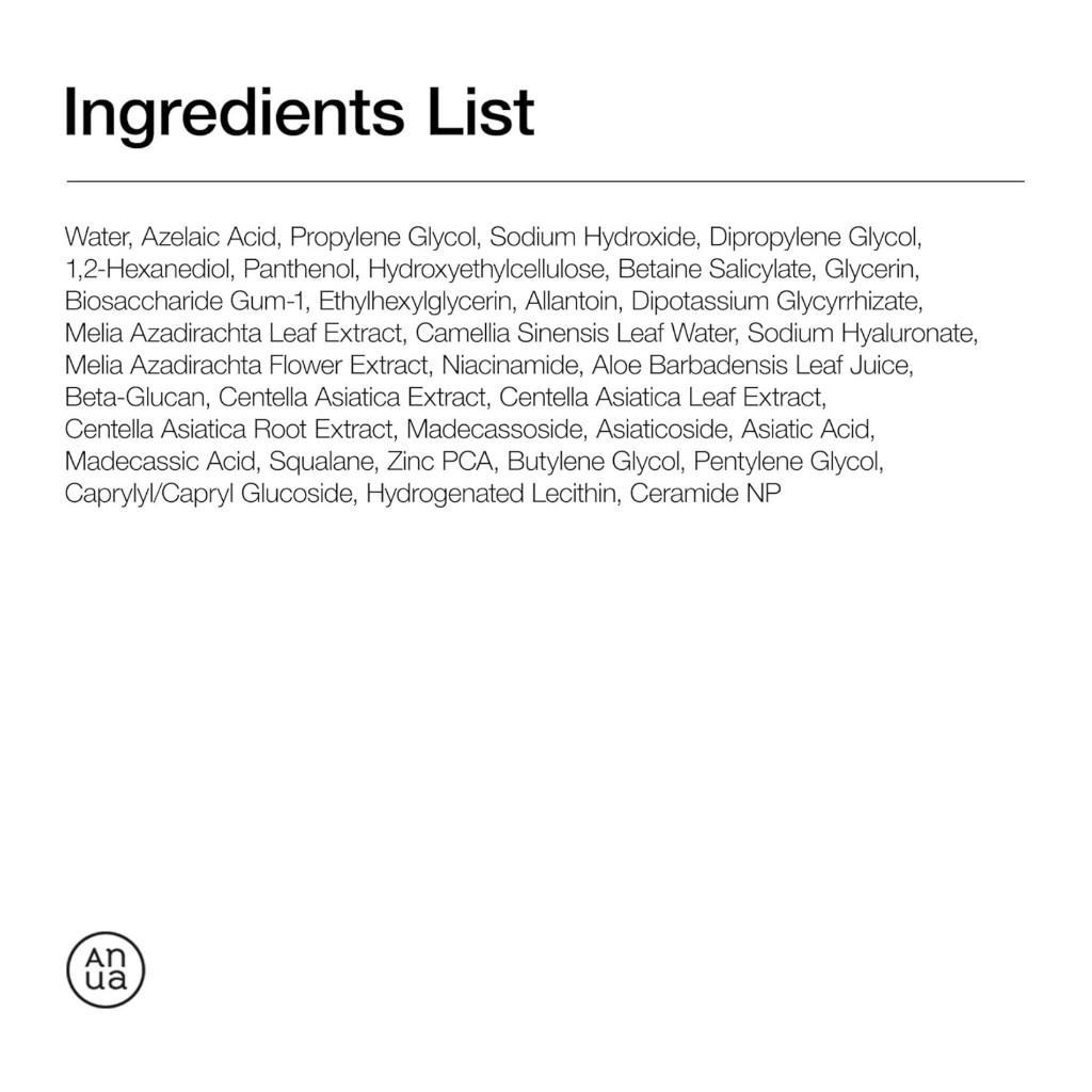 Anua Azelaic Acid 10 Hyaluron Redness Soothing Serum, 30mL