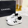 2025 New Little White Shoes Autumn and Winter Korean Version Thick-soled Versatile Sports Muffin Velvet Casual Student Board Shoes