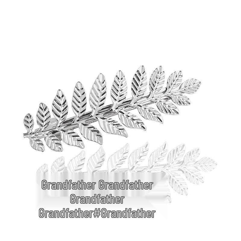 Baroque Leaves Hair Clip - European & American Fashion, Christmas Gift Hair Accessory