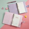 Macaron Simple Artistic Hand Account Book A5 Creative Diary Magnetic-Clasp Imitation Leather Gift Student Loose-Leaf Notebook