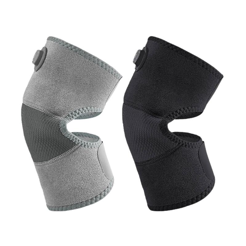 Knee Massager 3 Heating Levels Knee Heating Pad USB Heated Knee Brace Heated Knee Wrap Electric Massage Knee Pad