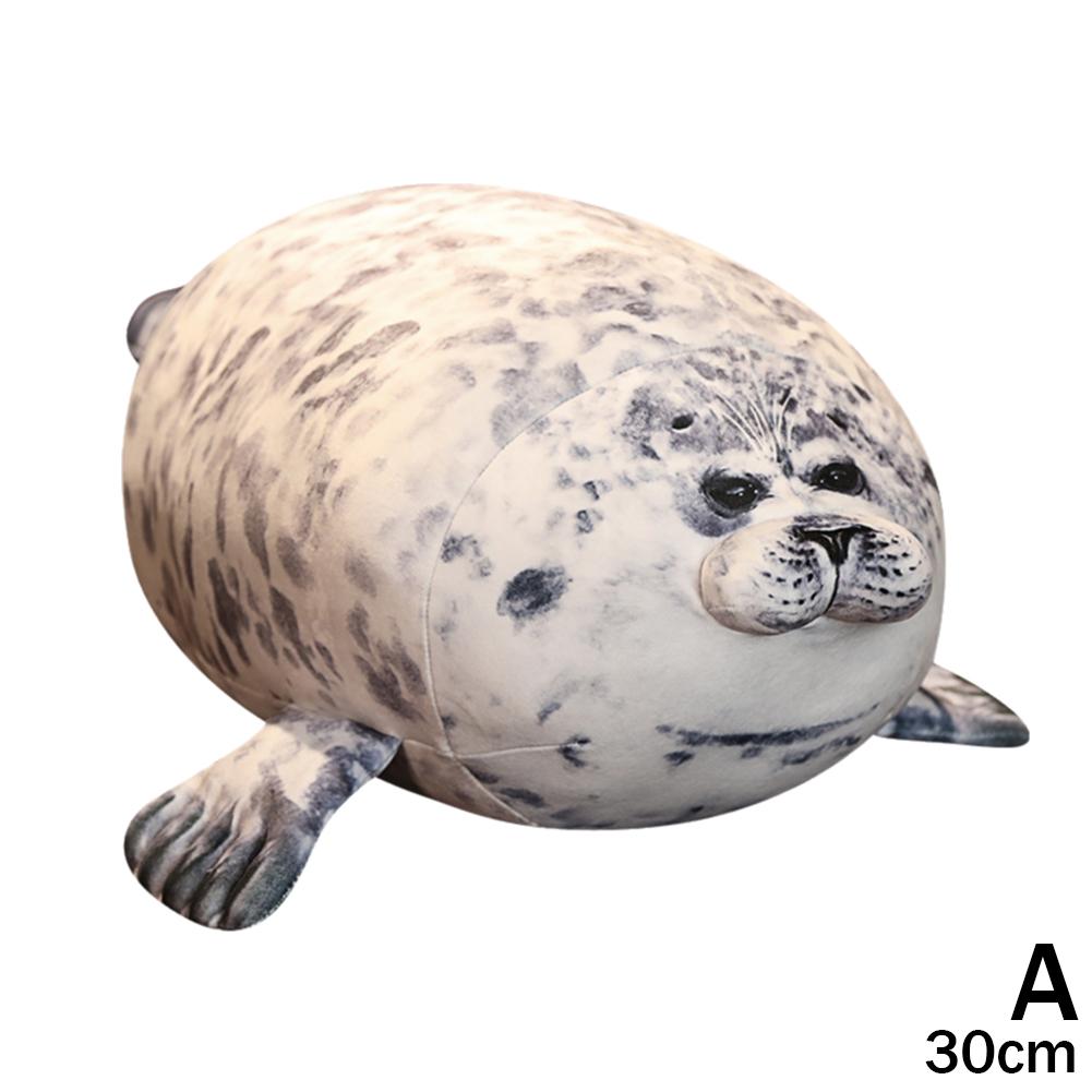 

Angry Blob Seal Pillow Chubby 3D Novelty Sea Lion Doll Plush Stuffed Toy Baby Sleeping Throw Pillow Gifts For Kids Girls NEW