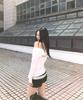 Ijeulum Adore Me Two-Way Boat Neck Long Sleeve (Ivory)