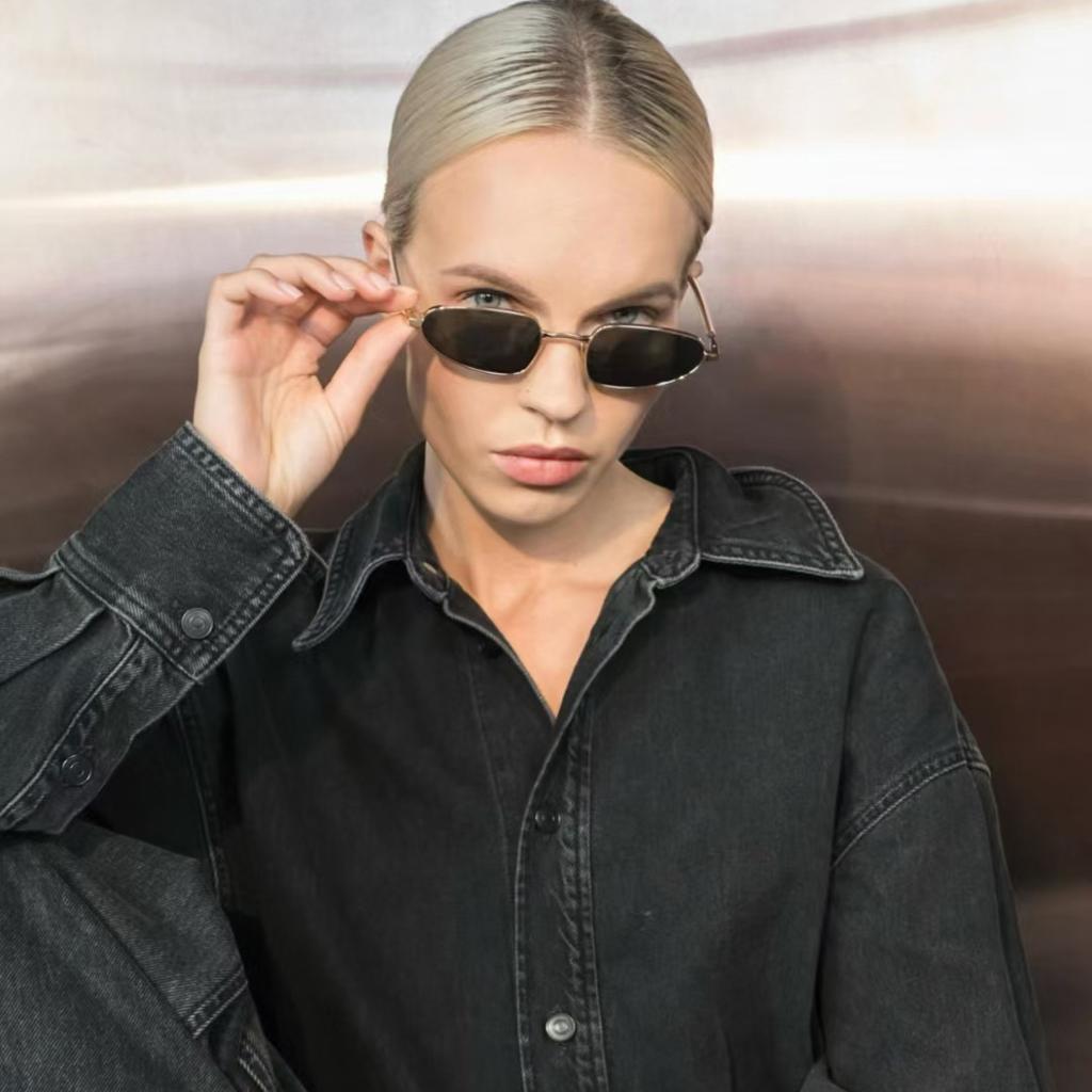 Fashion Trendy Sunglasses Women European American Uv Protection Sun Glass Women Model Show Men Sunglasses