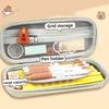 3D Stereo Cute Capybara Pencil Case Drop Resistant Waterproof Student School Supplies Storage Box Hard Shell Decompression Case