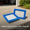 2 Pieces Air Filter Compatible Troycrafted TB160 Replacement
