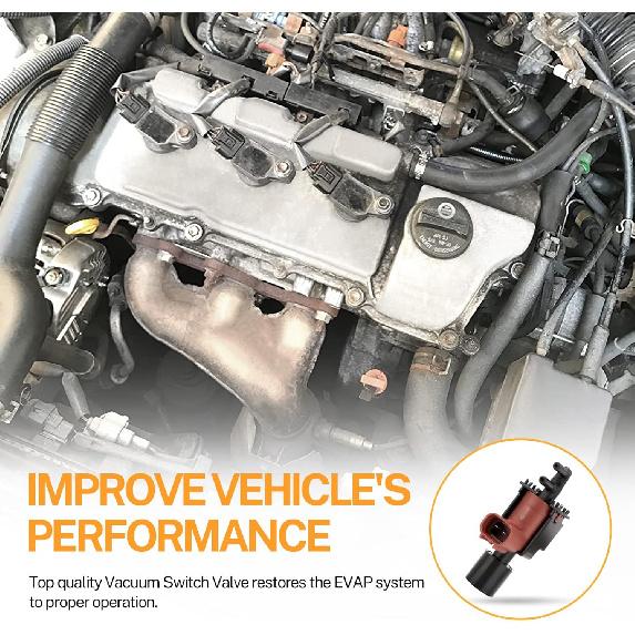 25860-62010 Toyota Vacuum Switching Valve Solenoid VSV Replacement For 1992-2007 Toyota Camry Sienna Avalon Highlander Solora 92-06 Lexus ES RX 300