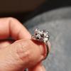 Retro Hond Ringen Verstelbare Dier Vingerring Mode Huisdier Ringen Valentijnsdag