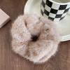 Winter Soft Hair Scrunchies For Women Plush Elastic Hair Band Multicolor Rubber Bands Ponytail Holder Headband Hair Accessories
