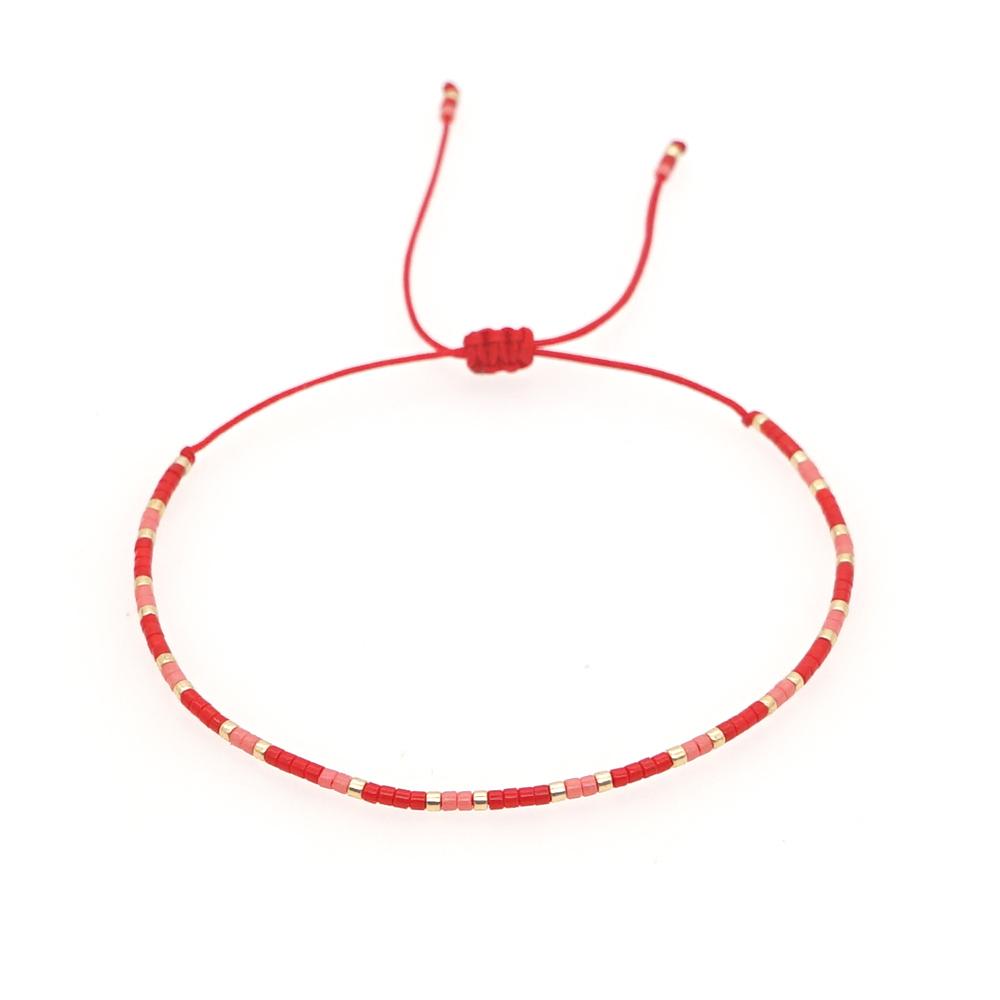 Ximang Fashion Bohemian Summer Beads Adjustable String Bracelets Factory Price Ximang Beaded for Women Gift