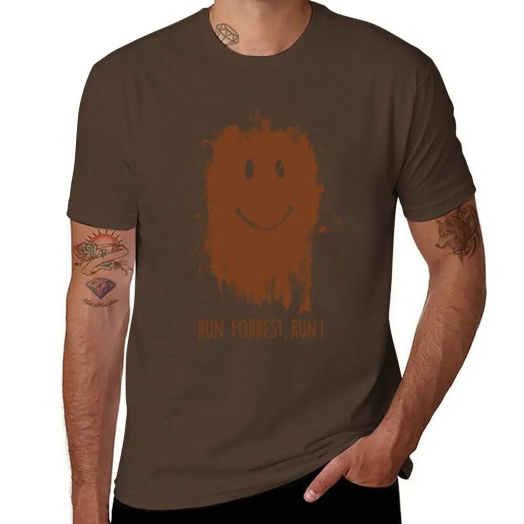 Run Forrest Gump Smile Forrest Gump Tshirt Blouse Heavyweights Animal Prinfor Boys Tshirts For Unisex