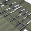 Paintbrush Storage Bag Paint Brush Holder with 22/30 Slots Rolled Up Pen Bag for Art Students
