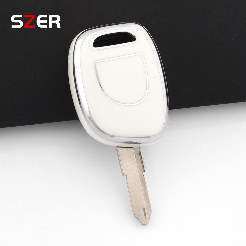 Miękkie Etui Pokrowiec na Kluczyk Samochodowy TPU Do Renault Twingo Clio Kangoo Master Bez Chipa Bez Wycięcia Ne73 Vac102 Chroniona Muszla Brelok