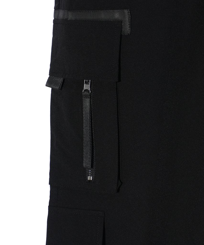 BUNKERBUSTER Wide Double Cargo Pants Black (Mp2Pu365-076)