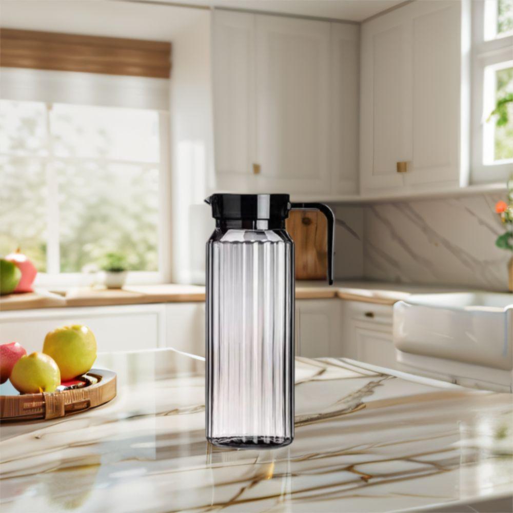 Heat Resistent Water Pitcher Anti-Dust Iced Tea Pot Juice Bottle Beverage Bottle  Hotel