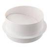 Efficient Ventilation Pipe Check Valve Prevents Backdraft and Smells for Fan and Duct Systems with Flexible Sizing