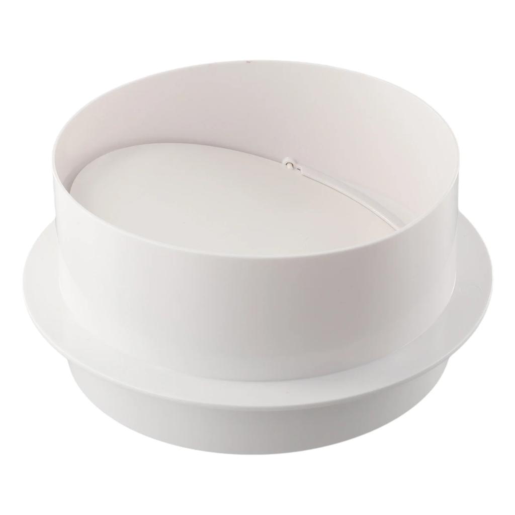 Efficient Ventilation Pipe Check Valve Prevents Backdraft and Smells for Fan and Duct Systems with Flexible Sizing