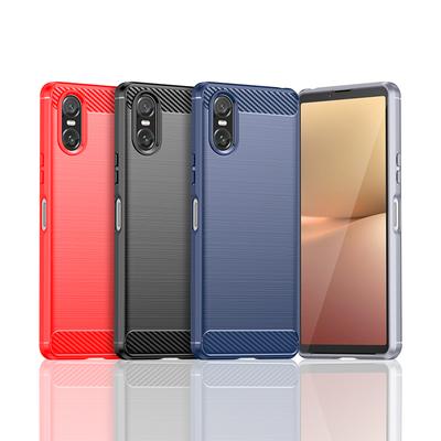 Για κάλυμμα Sony Xperia 10 VI Θήκη Για Sony Xperia 10 VI 1VI Αντικρουστική θήκη από ανθρακόνημα σιλικόνης για θήκη Sony Xperia 10 VI