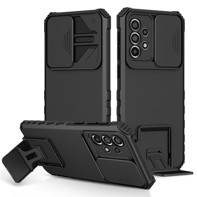 For Samsung Galaxy A33 5G Case Stand Holder Armor Phone Cases For Galaxy A33 A 33 Camera Protection Back Cover