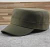Stiff Military Hat, Large Head Circumference, Flat Top Hat, Casualfashionfall and Winter Men's Hat, Casualfashiontrendy European Version Hat