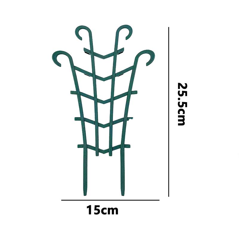 Plastic Plant Support Pile Frame Vines Garden Vines Climbing Stake Stand Flower Potted Rack Fixed Rod Greenhouse Arrangement New