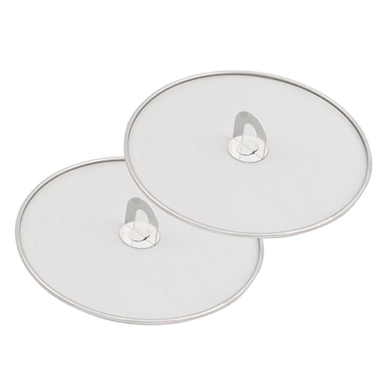Stainless Steel Oil-Proof Splatter Screen & Air Fryer Net - Universal Anti-Splash Pot Lid Filter
