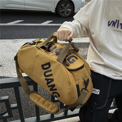 Reisetasche mit großer Kapazität, tragbare Gepäcktasche, trocken und nass, separate Sport-Fitness-Tasche