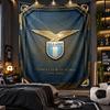 Wall Hanging Tapestry Lazio FC Print Cloth for Living Room Bedroom Home Decor