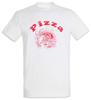 Pizza Box II T-Shirt Maker Italia Fun Symbol Sign Logo Fire Pizzeria Italian