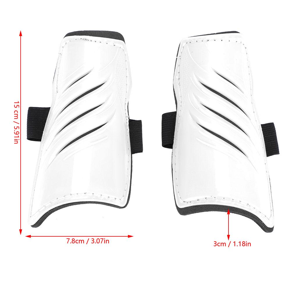 1 Pair Child Foot Sports Shinguards Kids Soccer Shin Guards Legs Protector Red