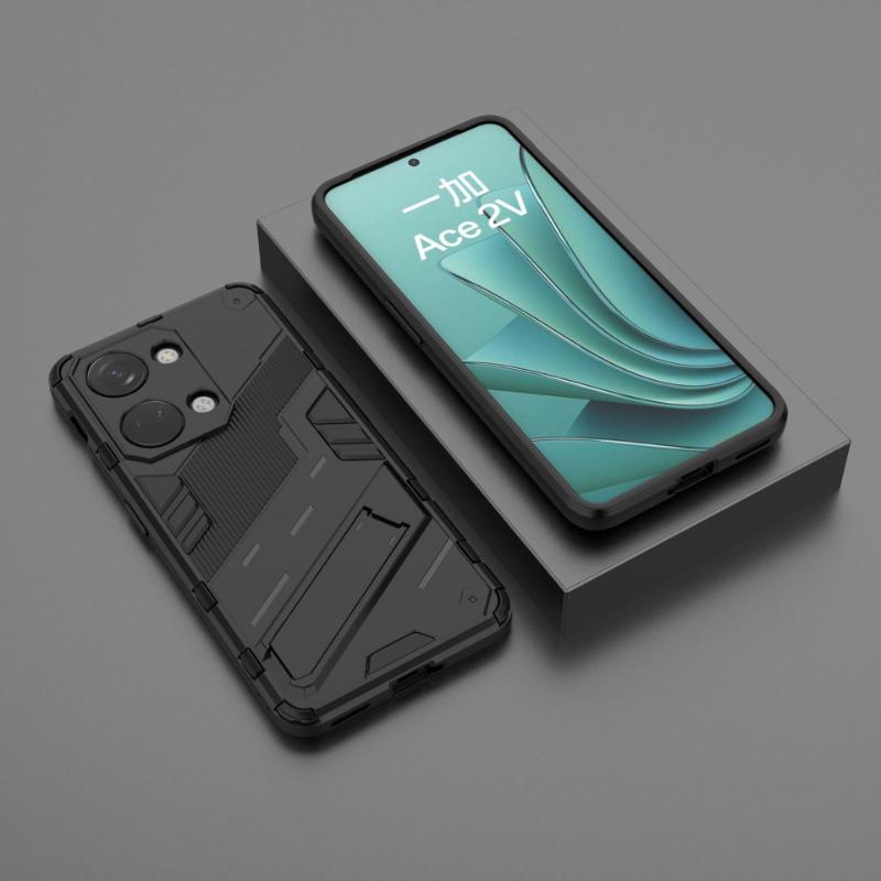 

Для Oneplus Nord 3 ACE 2V противоударный бронированный чехол для телефона для Oneplus Nord 3 ACE2V противоударный защитный чехол-подставка с защитой от падений For OnePlus Nord 3 чёрный