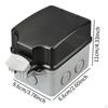 2 Pieces Outdoor Outlet Cover Electrical Box Waterproof Accessory Power Socket for Patio