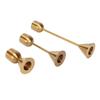 3pcs Different Heights Candlestick Holders Small Medium Large Taper Candle Holders  Home Decor