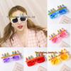 Sister's Birthday Cartoon Photo Glasses - Fun Party Accessories