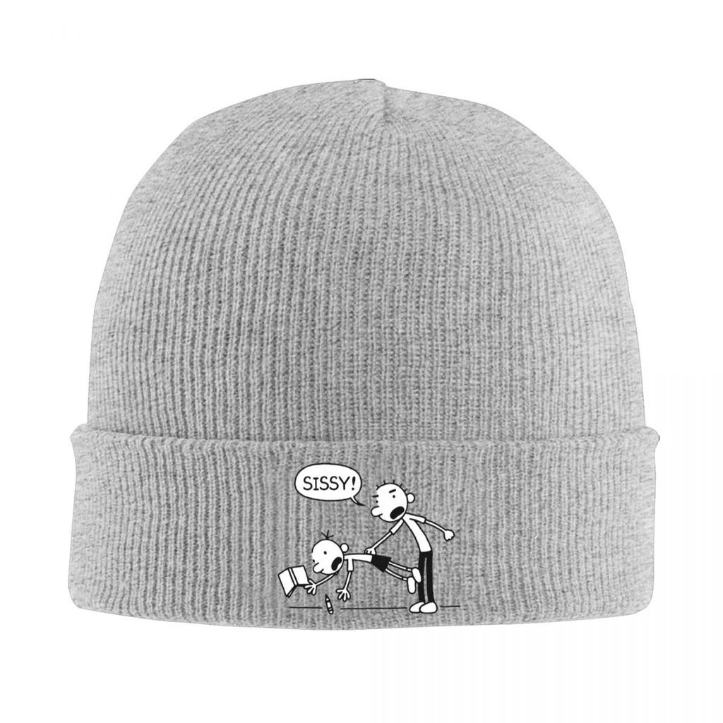 Diary Of A Wimpy Kid Warm Knitted Cap Hip Hop Bonnet Hat Autumn Winter Outdoor Beanies Hats for Men Women Adult