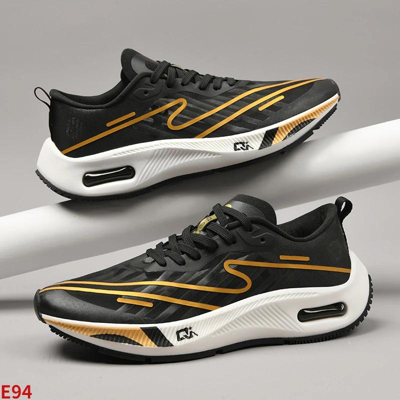 Fashion 2024 Men's Sports Student Running Shoes Mesh Breathable Lightweight Sports Shoes Fashion Versatile Casual Shoes Sneakers Men