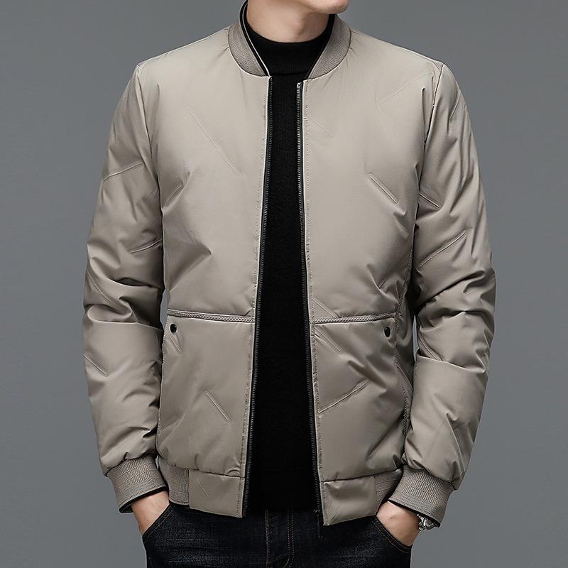 

2025 флисовая утолщенная куртка больших размеров осень и зима мужская среднего возраста однотонная повседневная теплая куртка с капюшоном рубашка топ XXXXL [160-92.5 kg]