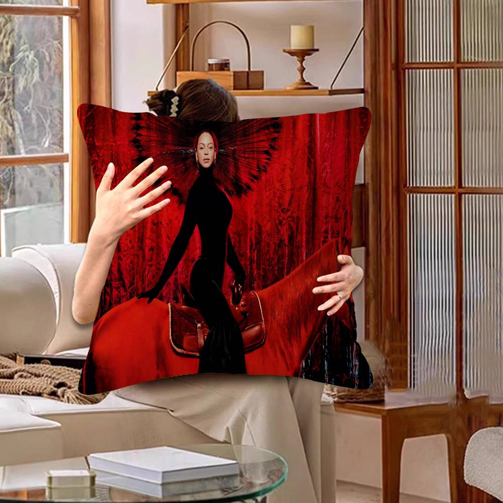 B-Beyonce Singer 45*45cm Cushion Cover Pillow Cover Decor Pillowcase Home Pillowcase For Couch Pillow