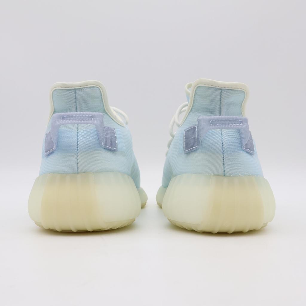 GW2869 Adidas Yeezy Boost 350 V2 Mono Ice Light Crystal Blue White Beige Aqua