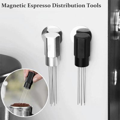 Magnetic Espresso Coffee Stirrer Stainless Steel Coffee Accessories Coffee Distributor WDT Tool Espresso Distribution