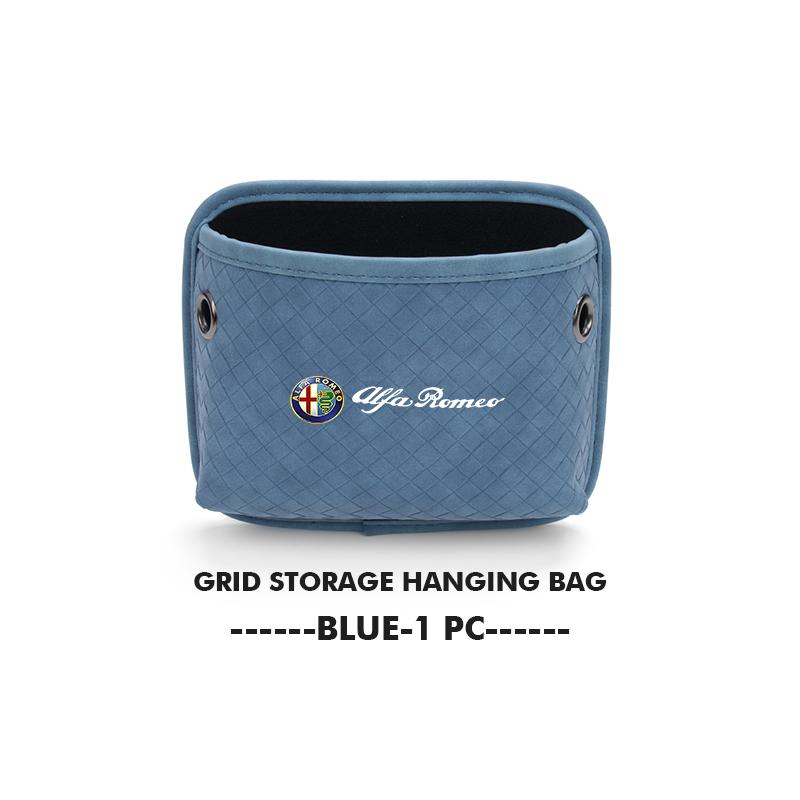 Car Door Hanging Bag Phone Storage Cup Holder Tidying Tool For Alfa Romeo Giulietta GT 159 147 156 Mito Brera Giulia Spider F1