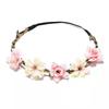 Fashion Women Floral Garlands Headband Crown Girl Headdress Girls Hair Bands Bride Wedding Hair Accessories Headbands Flower