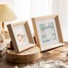 Home Decor Solid Wood Small Photo Frame DIY Photo Frame Table 6 Inches 7 Inches 8 Inches Album Frame Wall Hanging