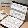 Deli 600-Card Loose-Leaf Business Card Holder